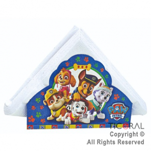 PAW PATROL SERVILLETERO x 1 (15 SERVILLETAS)